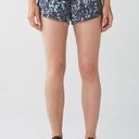 Lululemon  Split Second Shorts in Floral Sport Tranquil Blue Multi Photo 0