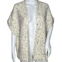 Universal Threads Universal Thread Sweater One Size Cream Multicolor Speckled Open Cardigan Shrug Photo 0