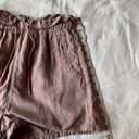 BDG Urban Outfitters  Dusty Pink Paper Bag Shorts Size Small Photo 7