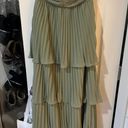 Lulus sage green tiered maxi dress Photo 3