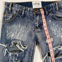 One Teaspoon  Trashed Freebirds Distressed Skinny Jeans Size 24 Photo 7