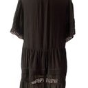 Torrid  Black Babydoll Top with Lace Accents in size 2 / 2X 18-20 Photo 3