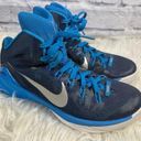 Nike 2014 Women's  hyperdunk blue basketball athletic shoes size 8 Photo 0