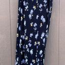 Lane Bryant NWT  Womens Skirt Maxi Slit Black Purple Floral Plus Size 18/20 Photo 2