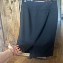 Ralph Lauren  Women's Black Skirt With Gold Tone Buttons Size 2 Photo 2