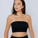 Klassy Network NWOT  Strapless Cami Brami Crop Top XS Photo 0