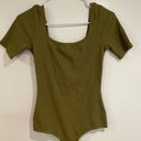 n:philanthropy NWT  Revolve Langley Bodysuit Olive Green Photo 10