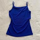 Japanese Brand Cobalt Blue Knit Tank Top size Small Photo 0