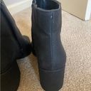 mix no. 6  Black Heel Ankle Booties Size 7.5 Photo 5