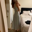 Lush Clothing Gray Scoop Neck Dress Photo 3