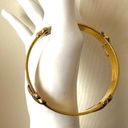 Monet  black and gold tone bangle bracelet Photo 4