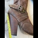 Antik Denim  tall brown suede boots size 8 Photo 11