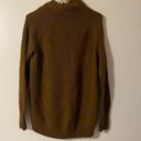 American Eagle NWT  sweater turtleneck cowl thick knit Brown M Photo 4