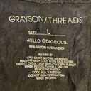 Grayson Threads Large “Be Nice Drink Wine Pet Dogs” Graphic Tank Top  Photo 1