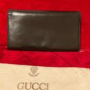 Gucci A vintage dark brown leather  clutch Handbag 🦉🦉 Photo 1