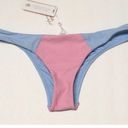 PilyQ New.  pink and blue color block teeny bottoms.  Small Photo 4