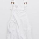 Aerie White Overalls Photo 2