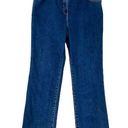 Brooks Brothers  Women’s Jeans Stretch Classic High Rise Wide Leg Dark Wash Sz 12 Photo 0