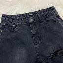 Nasty Gal  Faded Black Jeans High Waist Destroyed 14 Photo 2