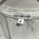 Good American NWT  Women's Cotton Cropped Tee Size 2. Photo 1