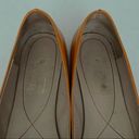 Salvatore Ferragamo Ferragamo Varina Flat Apricot Patent Leather Photo 9