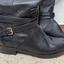 Coach  Elm Black Mahogany Leather Riding Boots Size 9 Photo 2