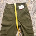 Spanx Stretch Twill Ankle Cargo Pant‎ Darken Olive Size Small Tall NWT Photo 11