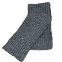 Salomon Yves  Cashmere-Wool Knit w/ Rabbit Fur Fingerless Gloves Photo 2