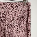 n: philanthropy pink leopard print jogger set size medium Photo 7