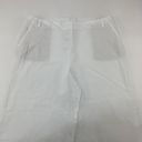 J.Jill TALL  White Linen Wide Leg Split Hem Lounge Pant XLT New Photo 1