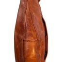 Frye  Melissa Small Scooped Hobo Bag in Burnt Orange Photo 7