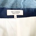 Rebecca Taylor Tailored by  Blue Rose Plaid Side Button Down Pencil Skirt Photo 6