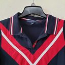 Tommy Hilfiger  Varsity Stripes Collared Short Sleeve Polo T Shirt Dress Medium Photo 3