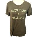 Grayson Threads  WOMEN'S BRUSSELIN' AND KALEIN' IT FUNNY GRAPHIC T-SHIRT Photo 1