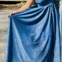 B Darlin Blue Prom Dress Photo 2