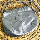 Fossil  Crossbody bag Metallic Flap Purse silver gunmetal mini Photo 1