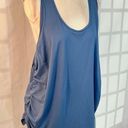 Avia  blue racer back side drawstring workout tank top size xxl Photo 1