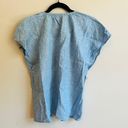 Aritzia ★ NWT  [ Wilfred ]  Fairest Linen Blouse - Chambray Buoy Blue ★ Photo 2