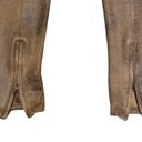 Free People faux suede vegan leather studded ankle cropped  pants size 27 Photo 9