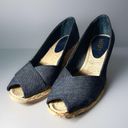 Ralph Lauren Cecilia Espadrille  Denim  Wedges Photo 0