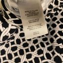 Tommy Bahama Womens  Island Zone Black White Geometric Tunic Size XS Photo 3