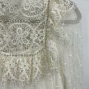 Zimmermann Zimmerman Ivory Lace Swiss Dot Long Sleeve Midi Dress Photo 3