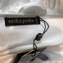 Anthropologie  Erika Peña Cape Dress White Maxi Gown Photo 2