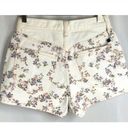 Rag and Bone  Micro Shorts Women’s Ellie Cotton Floral Print Denim Size 25 NWT Photo 4