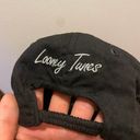 Looney Tunes Vintage 90s taz & Tweety Bird Snapback Hat Black , Clean Photo 2