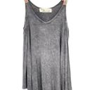 Vintage Havana  Women's Cold Shoulder Burnout Distressed Top Photo 0