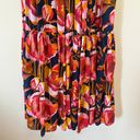 Petal and Pup  Balsa Floral Tiered Long Sleeve Belted Maxi Dress Navy Blue Photo 3