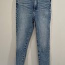 Aritzia  Denim Forum The Lola High Rise Skinny Crop Jeans Size 28 Raw Hem Photo 0