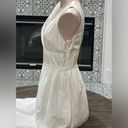 Antonio Melani Cream Lined Sleeveless Dress - Sz 6 - Wedding/Beach/Engagement Photo 9