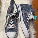 Just Be Denim floral hightop sneakers by  NWT size 9 Photo 1